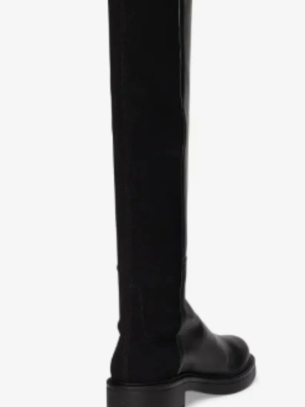 Stewart Weitzman 50/50 Over-the-Knee Boot Black Sz 6.5